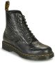 Dr. Martens Flames Zwarte Damesschoenen Black Dames - Thumbnail 3