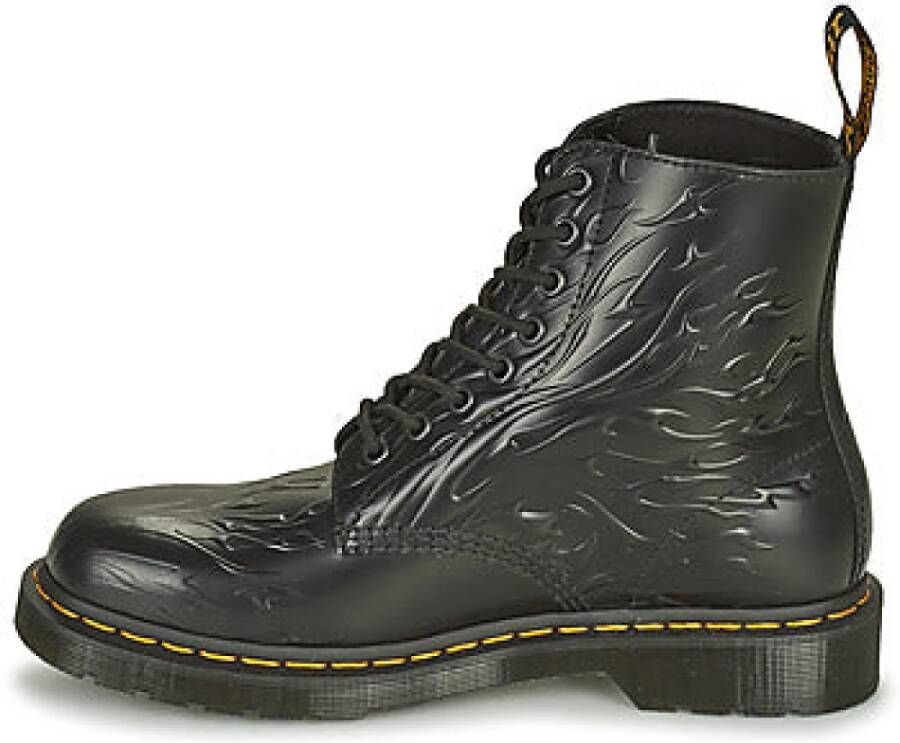 Dr. Martens Flames Zwarte Damesschoenen Black Dames