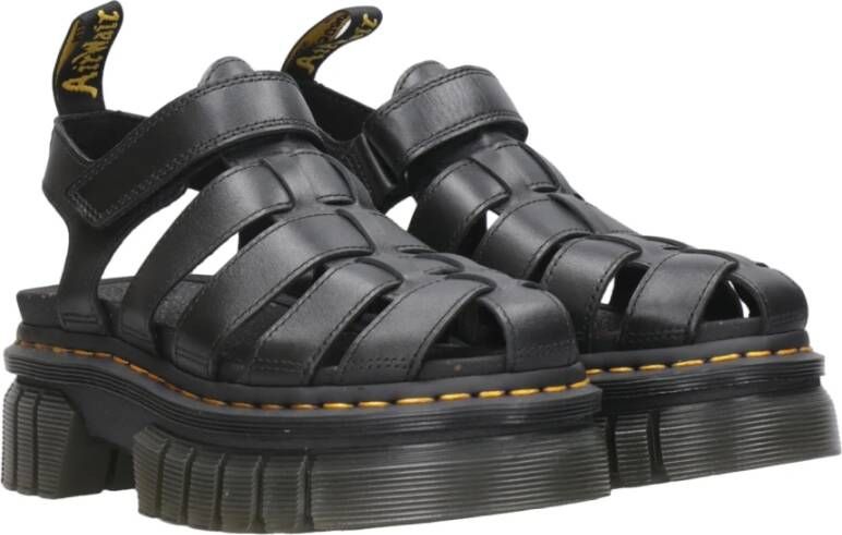 Dr. Martens Flat Sandals Black Dames