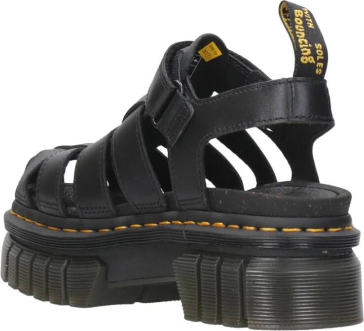 Dr. Martens Flat Sandals Black Dames