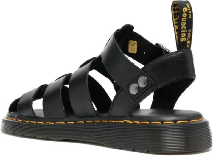 Dr. Martens Flat Sandals Black Dames