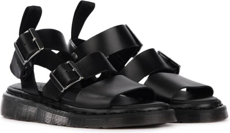 Dr. Martens Flat Sandals Zwart Dames