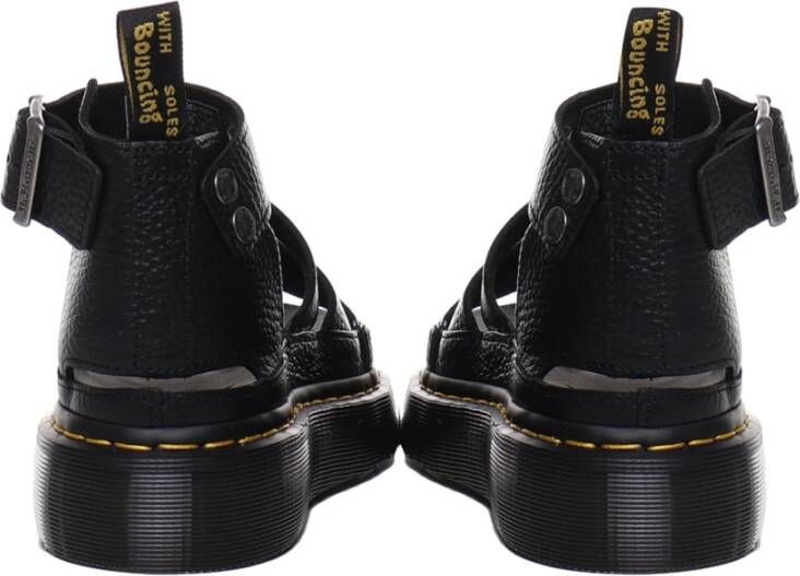 Dr. Martens Flat Sandals Zwart Dames