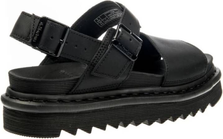 Dr. Martens Flat Sandals Zwart Dames