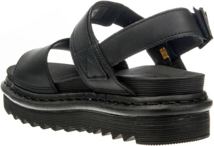 Dr. Martens Flat Sandals Zwart Dames