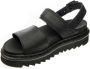 Dr. Martens Voss Bicolor Platte Sandalen Black Dames - Thumbnail 4