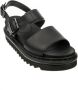 Dr. Martens Voss Bicolor Platte Sandalen Black Dames - Thumbnail 5