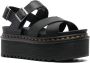 Dr. Martens Flat Sandals Zwart Dames - Thumbnail 2