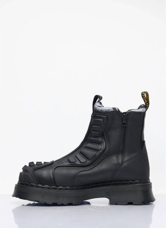 Dr. Martens Gepaneerde Ritslaarzen Black Heren