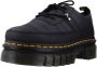 Dr. Martens Gestikte Veterschoenen Black Dames - Thumbnail 3