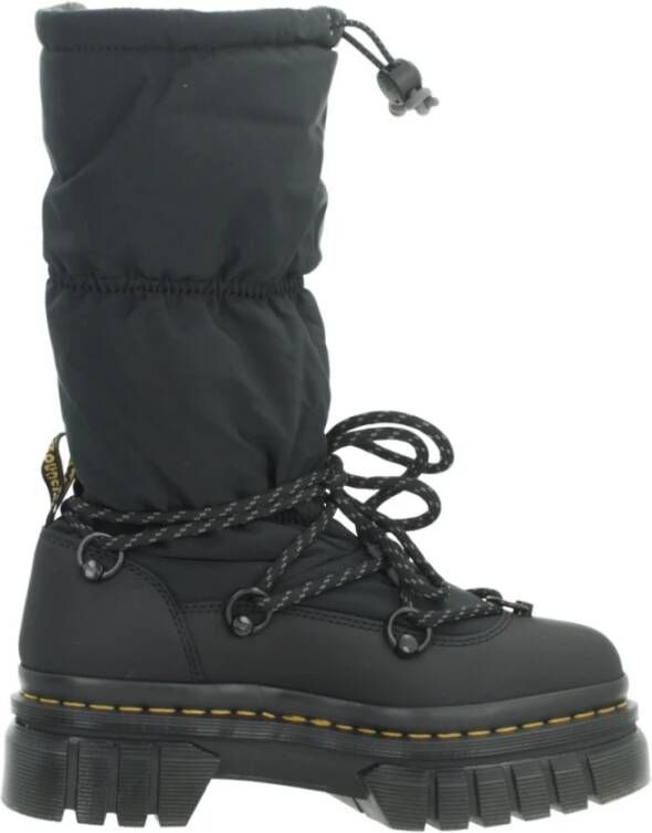 Dr. Martens Gevoerde Winterlaarzen Black Dames