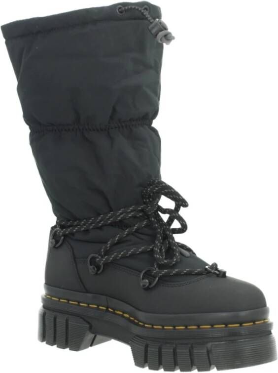 Dr. Martens Gevoerde Winterlaarzen Black Dames