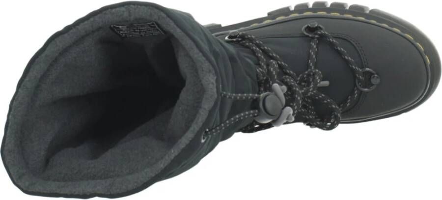 Dr. Martens Gevoerde Winterlaarzen Black Dames