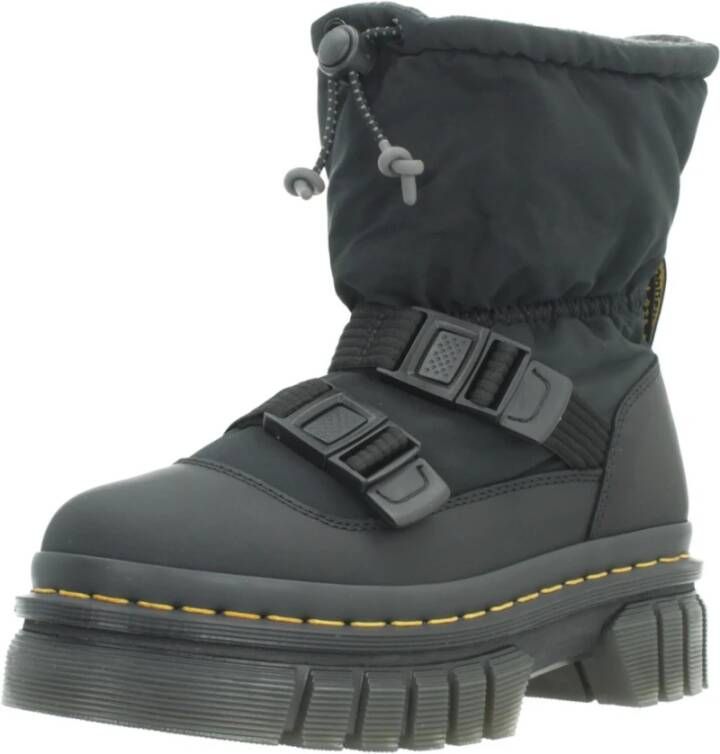 Dr. Martens Gevoerde Winterlaarzen Black Dames