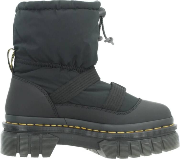 Dr. Martens Gevoerde Winterlaarzen Black Dames