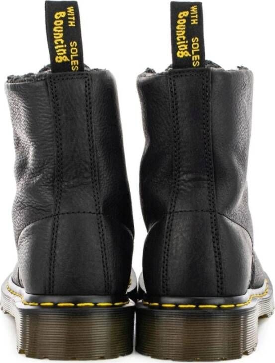 Dr. Martens Grizzly Zwarte Enkellaarzen voor Mannen Black Heren