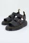 Dr. Martens Gryphon Quad Pisa Platte Sandalen Black Dames - Thumbnail 14