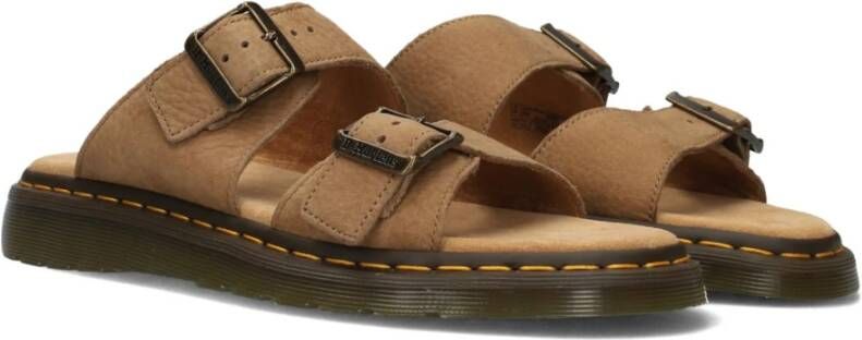 Dr. Martens Heren Stijlvolle Slippers Brown Heren