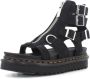 Dr. Martens Houtskool Grijs Nubuck Sandalen Black Dames - Thumbnail 9