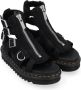 Dr. Martens Houtskool Grijs Tumbled Sneakers Black Dames - Thumbnail 3