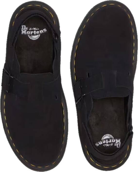 Dr. Martens Jorge II Suede Klompen Zwart Black Heren