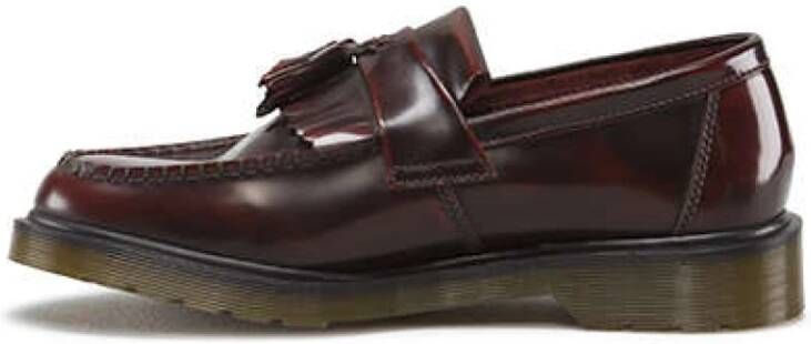 Dr. Martens Kersenrode Kwast Mocassin Red Heren