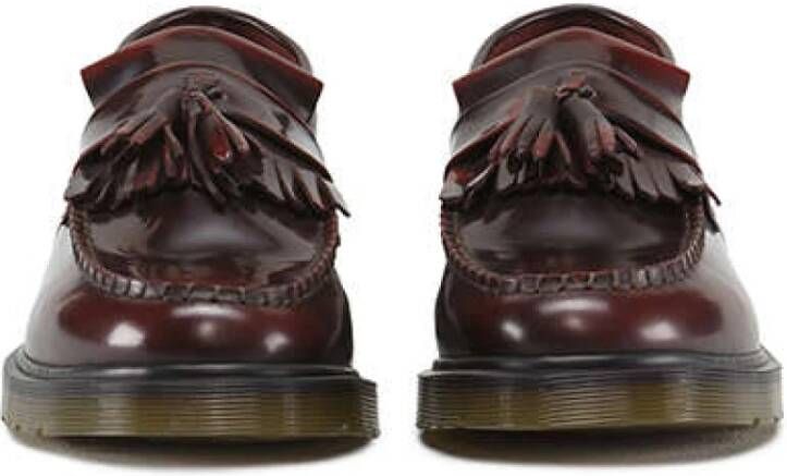 Dr. Martens Kersenrode Kwast Mocassin Red Heren