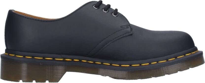 Dr. Martens Klassieke 3-Oog Leren Schoen Black Heren