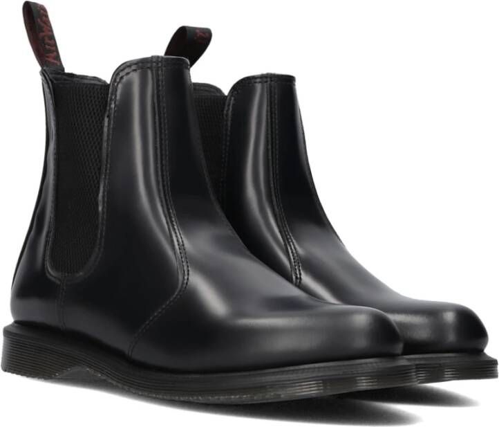 Dr. Martens Klassieke Chelsea Boots Flora Zwart Leer Black Dames