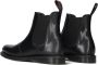 Dr. Martens Klassieke Chelsea Boots Flora Zwart Leer Black Dames - Thumbnail 8