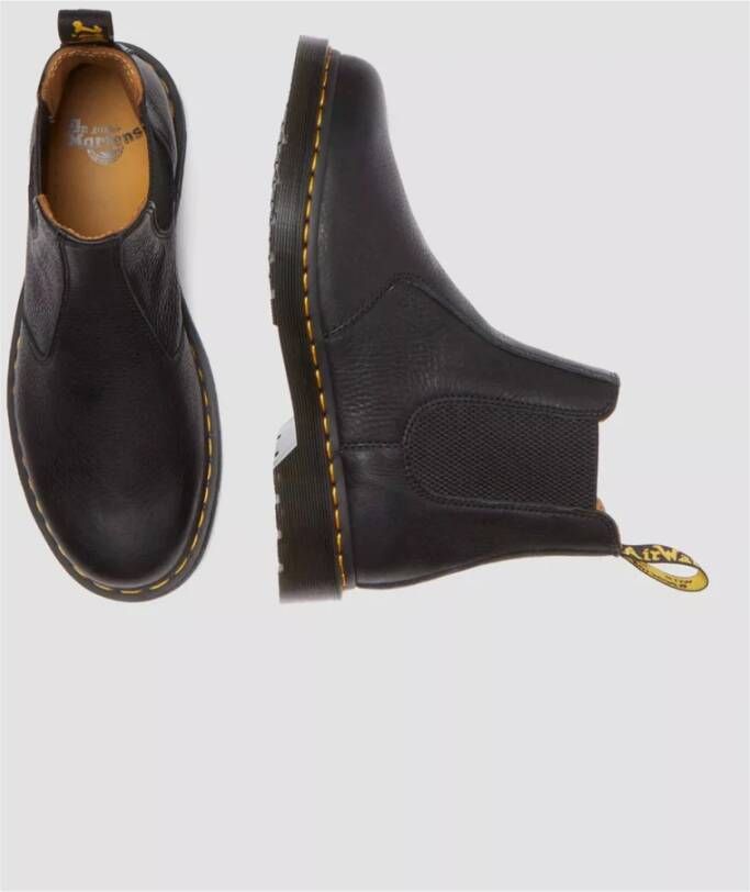 Dr. Martens Klassieke Chelsea-laarzen in Ambassador-leer Brown Heren