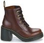 Dr. Martens Klassieke donkerbruine damesschoenen Brown Dames - Thumbnail 2