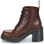 Dr. Martens Klassieke donkerbruine damesschoenen Brown Dames - Thumbnail 4