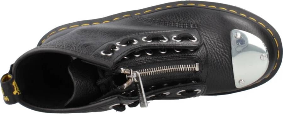 Dr. Martens Klassieke Enkellaarzen van Zwart Leer Black Dames