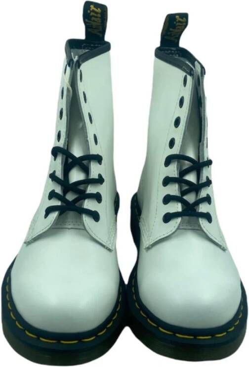 Dr. Martens Klassieke Gladleren Laarzen Green Dames