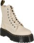 Dr. Martens Klassieke Leren Laarzen voor Mannen Beige Dames - Thumbnail 2