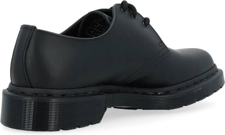 Dr. Martens Klassieke Mono Zwarte Leren Schoenen Black Heren