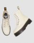 Dr. Martens Beige Leren Enkellaarzen met Dubbele Sluiting Beige Dames - Thumbnail 11