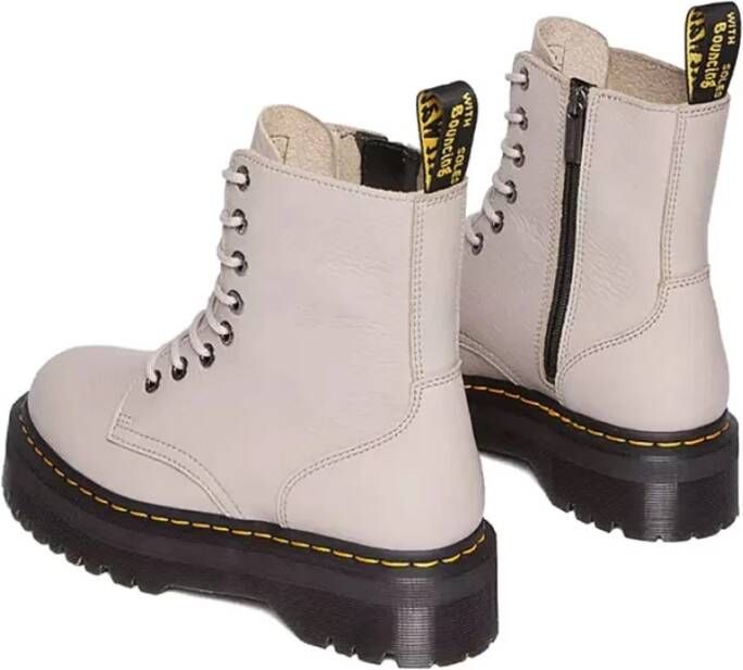 Dr. Martens Lace-up Boots Beige Dames