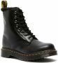 Dr. Martens Zwarte Leren Veterschoenen voor Vrouwen Black Dames - Thumbnail 4