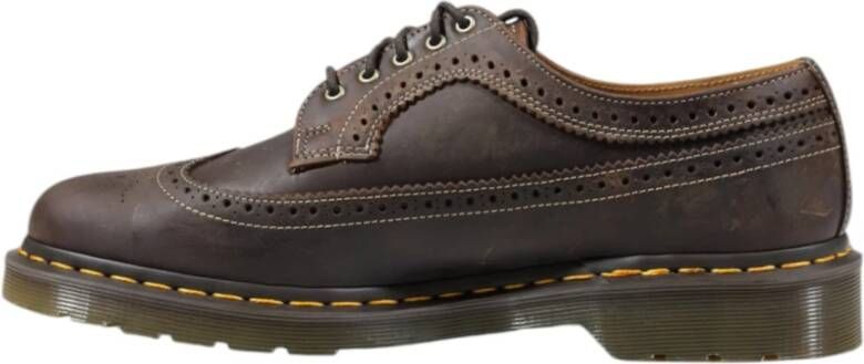 Dr. Martens Leren Herenschoenen Lente Zomer Collectie Brown Heren