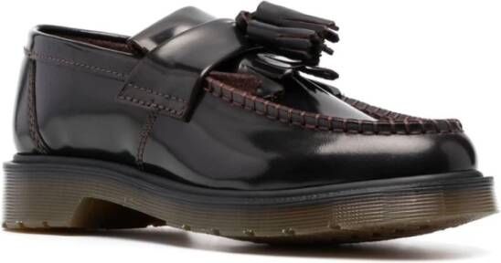 Dr. Martens Leren Instappers met Kwastdetail Black Heren