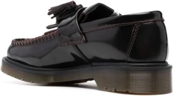 Dr. Martens Leren Instappers met Kwastdetail Black Heren