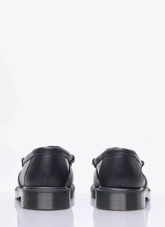 Dr. Martens Leren Penny Strap Loafers Black Heren