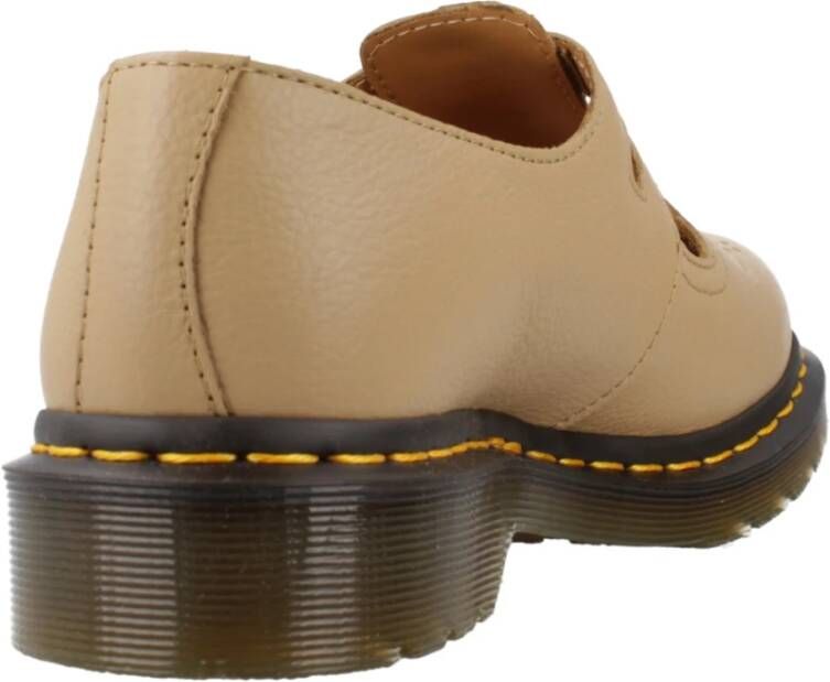 Dr. Martens Mary Jane Platte Schoenen Brown Dames