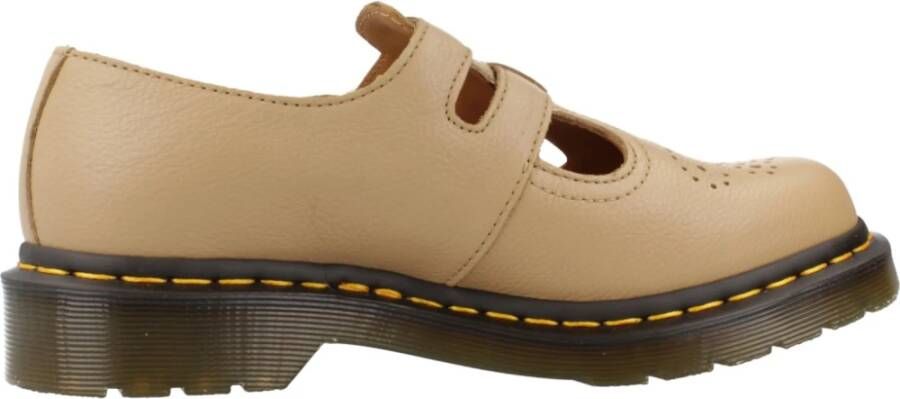 Dr. Martens Mary Jane Platte Schoenen Brown Dames