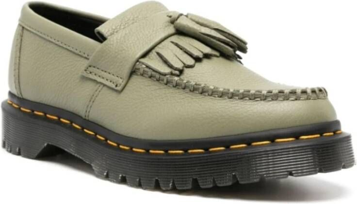 Dr. Martens Stijlvolle Olijf Loafers Vrouwen Green Dames