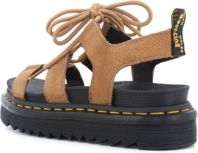 Dr. Martens Nartilla Sandalen voor dames Brown Dames