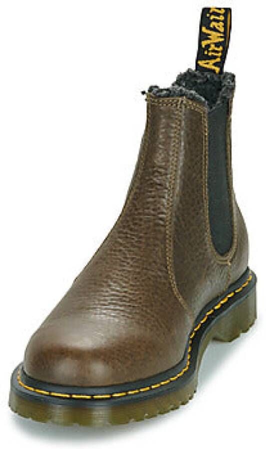 Dr. Martens Olijf Grizzly Bruine Damesschoenen Brown Heren