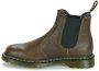 Dr. Martens 2976 leren chelseaboots grijsgroen - Thumbnail 3